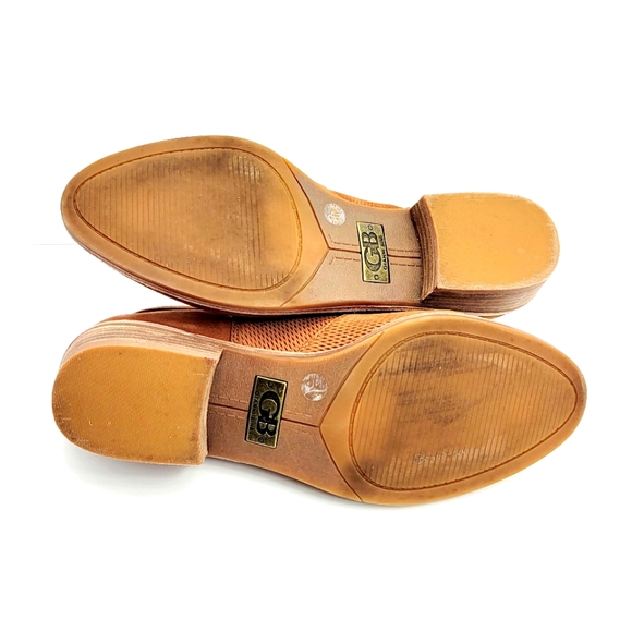 Gianni Bini PERFECTED Hampton Tan Buckled Bootie - Picture 5 of 5